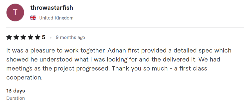 Client Review